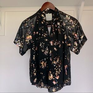 Rachel Roy Chiffon Blouse size S